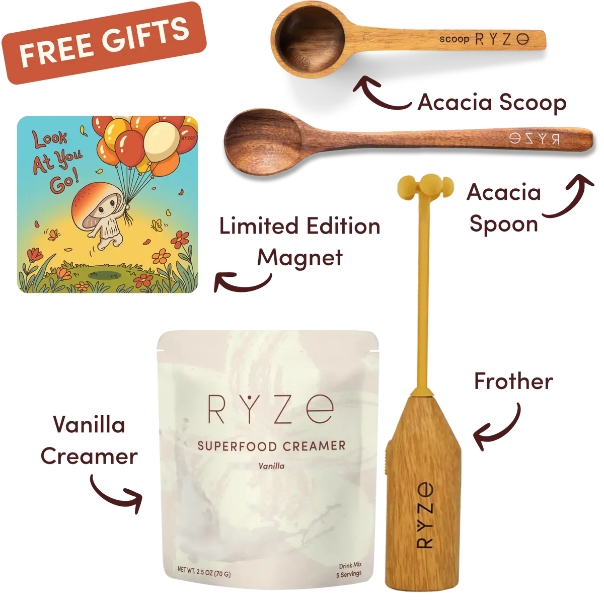 Mushroom Coffee Starter Kit (60 servings) - Active Choice