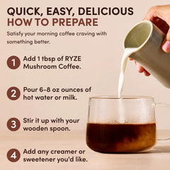 RYZE Dark Roast How To Prep