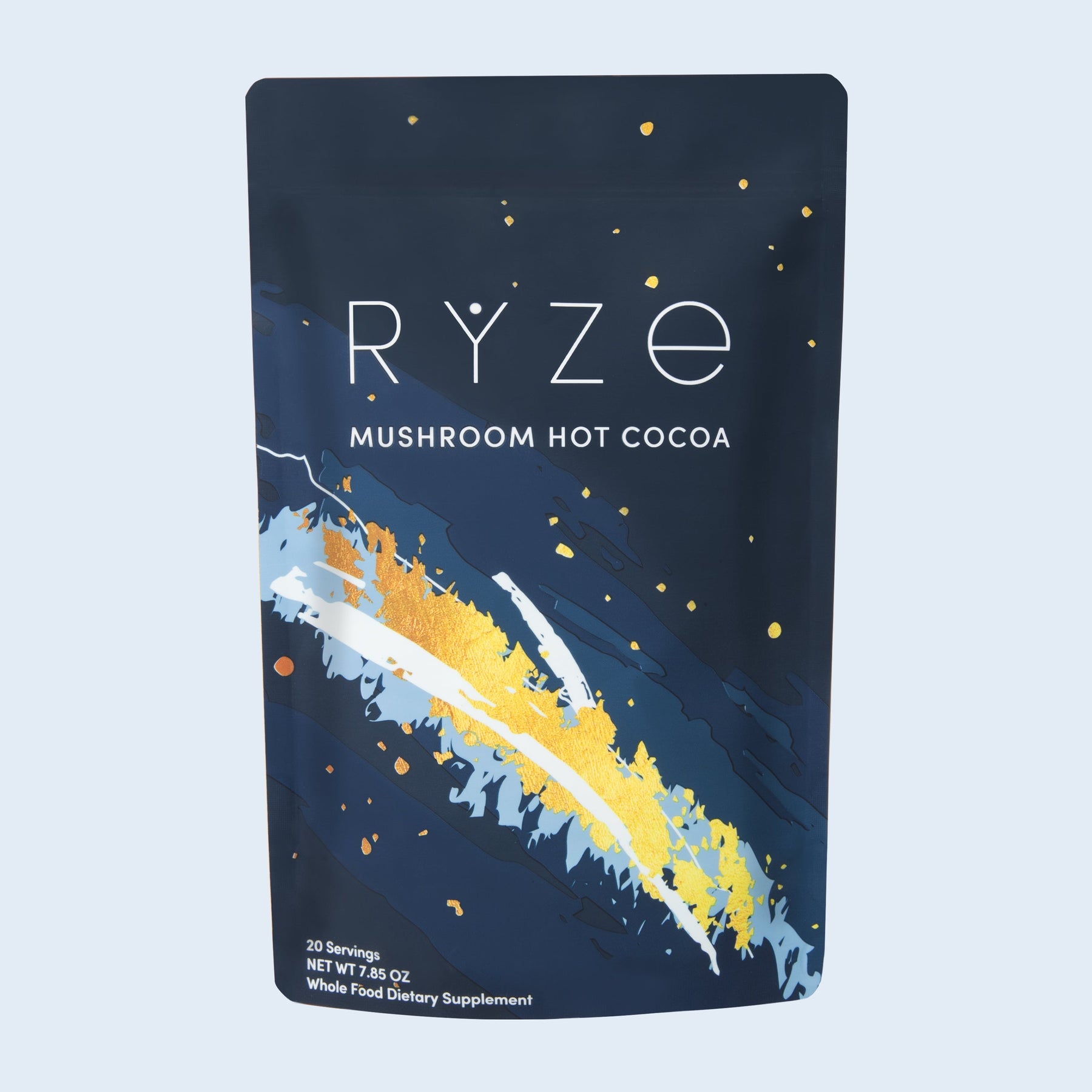 RYZE hot cocoa mushroom drink recipe