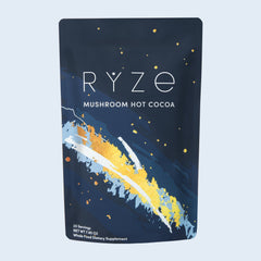 RYZE hot cocoa mushroom drink recipe