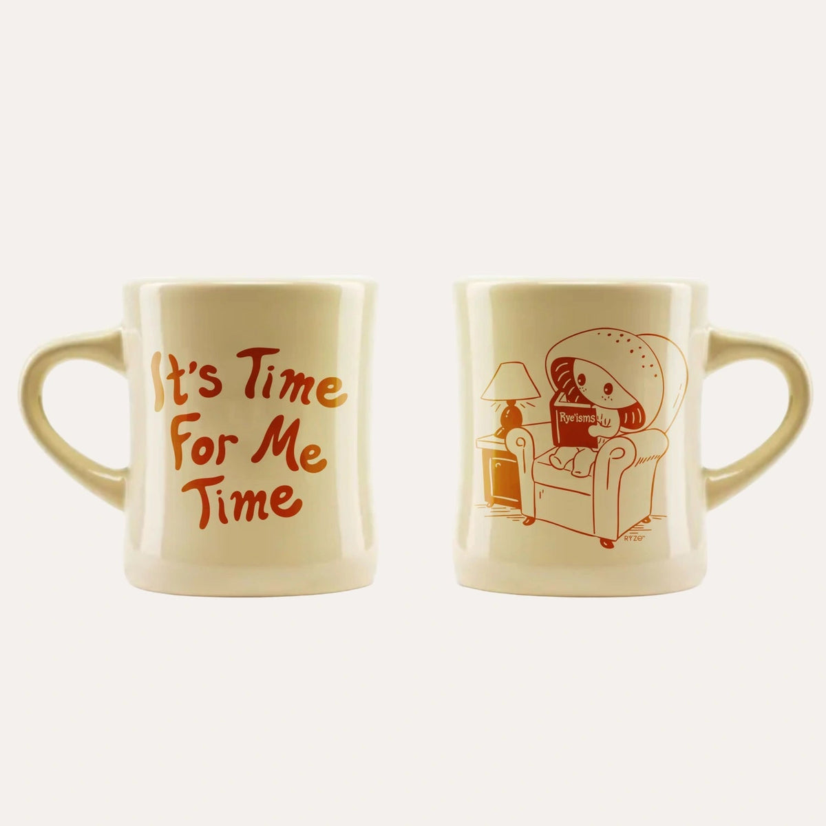 RYZE Me Time Mug Front Back